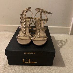 Lulus Phedra Heels Size 5.5